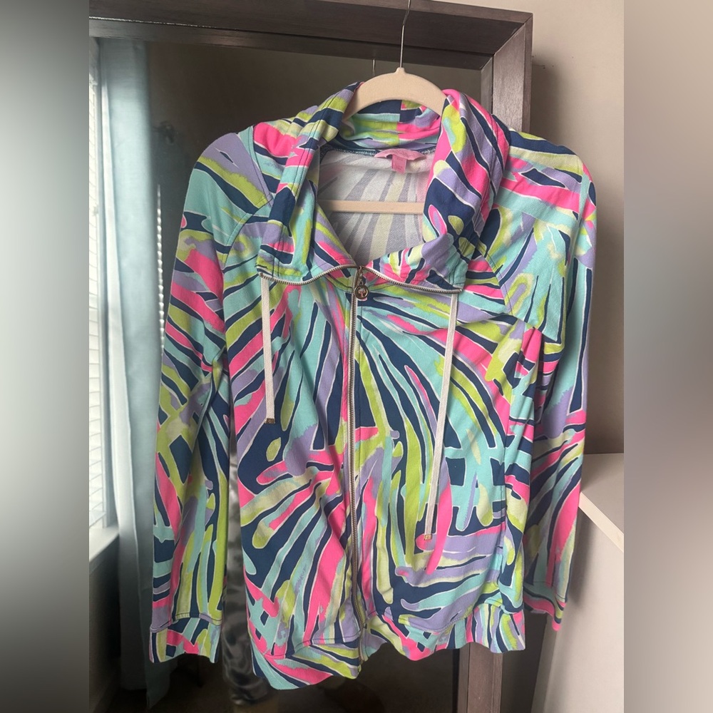 Lilly Pulitzer zip up jacket XXS